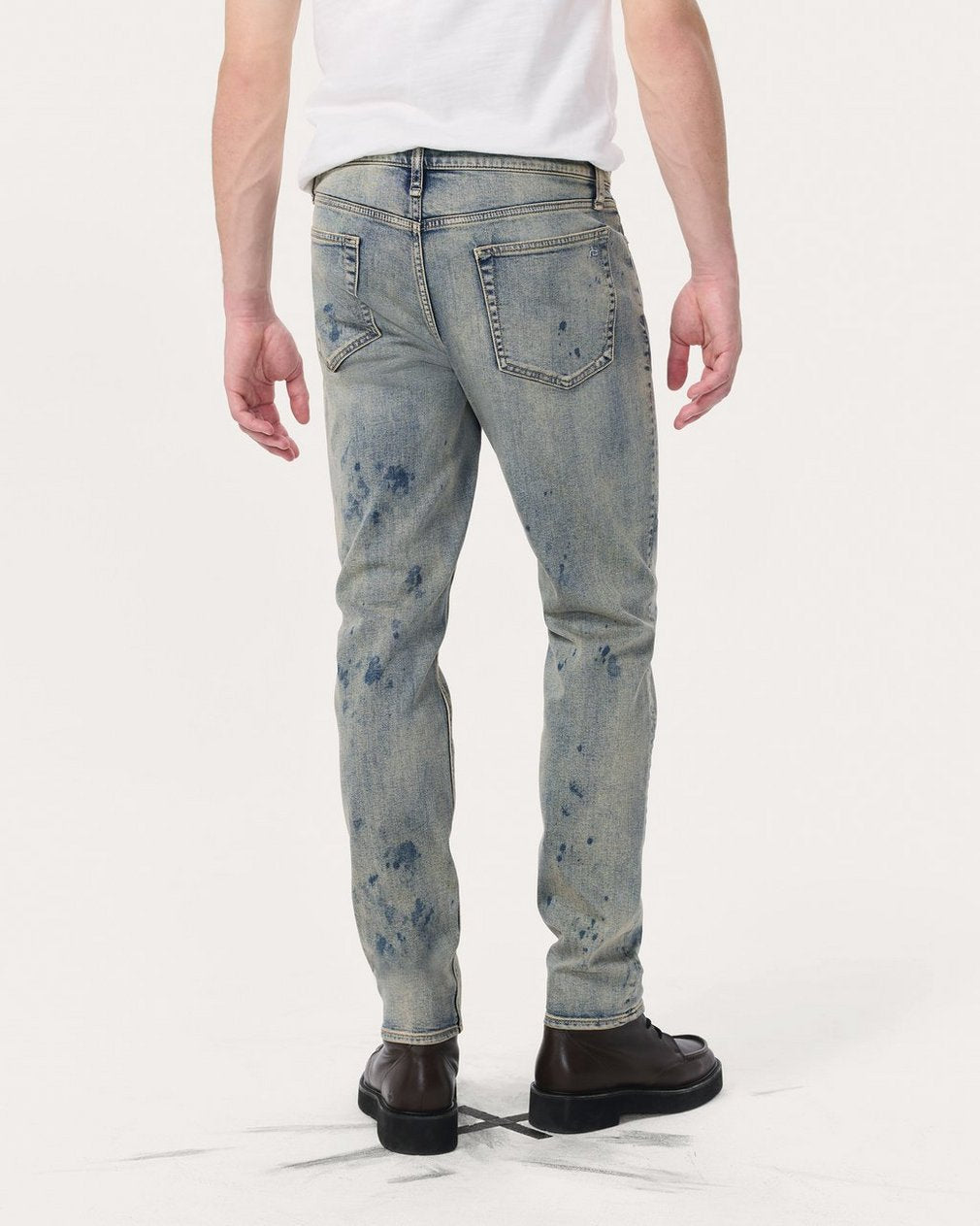 Fit 2 Slim Jeans - Worn Bleach