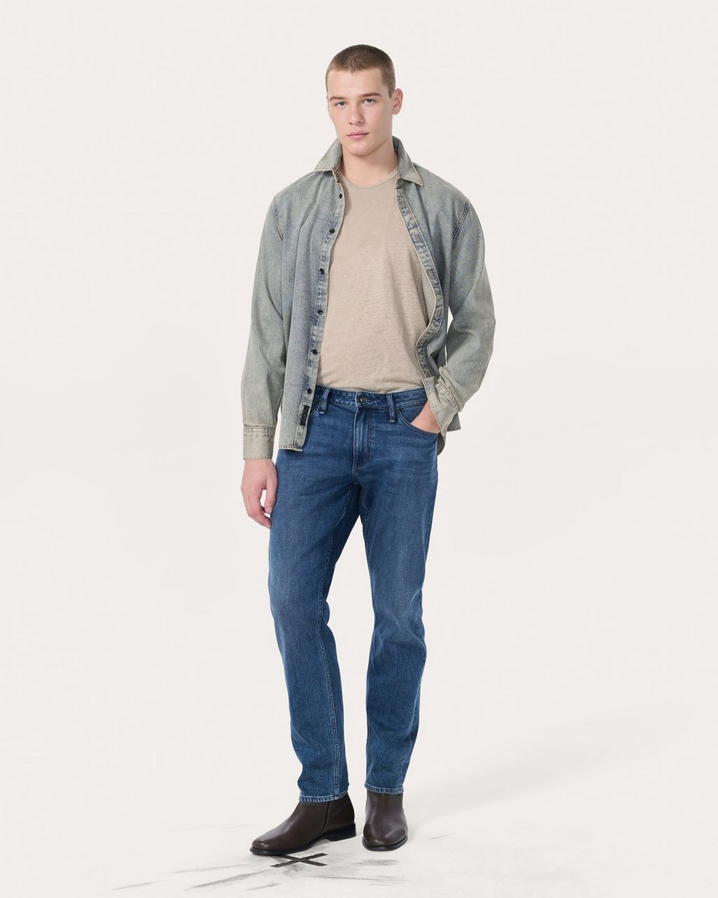 Fit 3 Athletic Jeans - Green Point