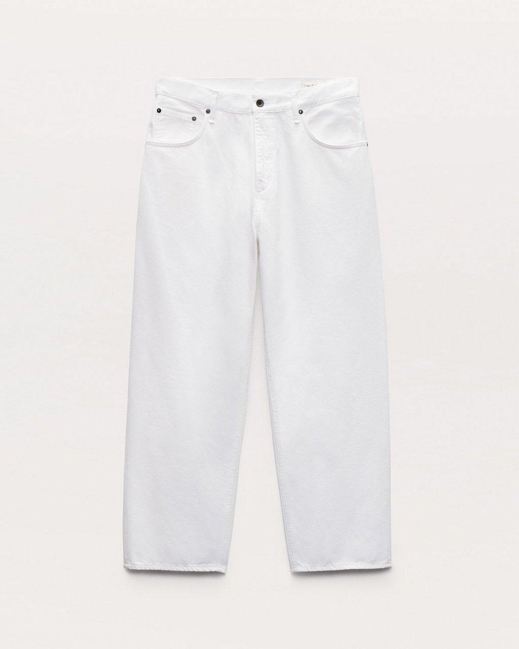 rbBAGGY Fit Jeans - White