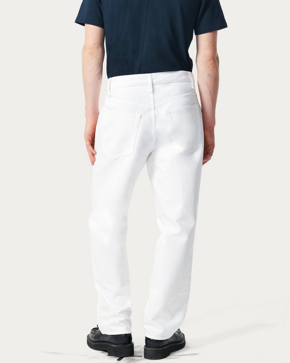 rbBAGGY Fit Jeans - White