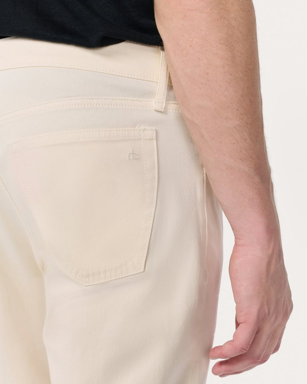 Fit 3 Athletic Jeans - Ecru