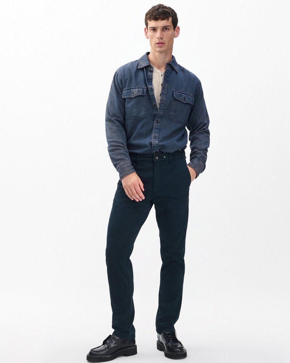 Fit 2 Stretch Twill Chinos - Salute