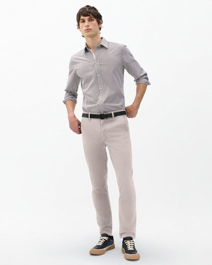 Fit 2 Stretch Twill Chinos - Natural Grey