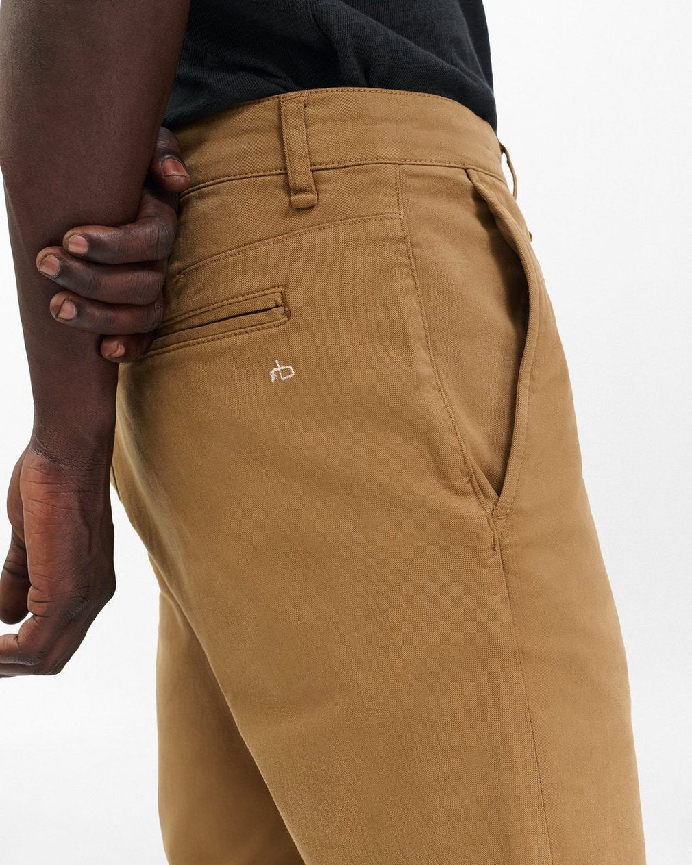 Fit 2 Stretch Twill Chinos - Bark Brown