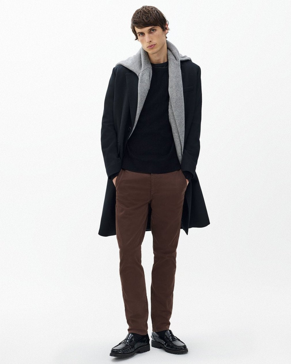 Fit 2 Stretch Twill Chinos - Mid Brown