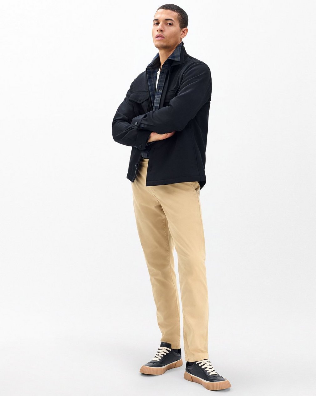 Fit 3 Athletic Chinos - Khaki