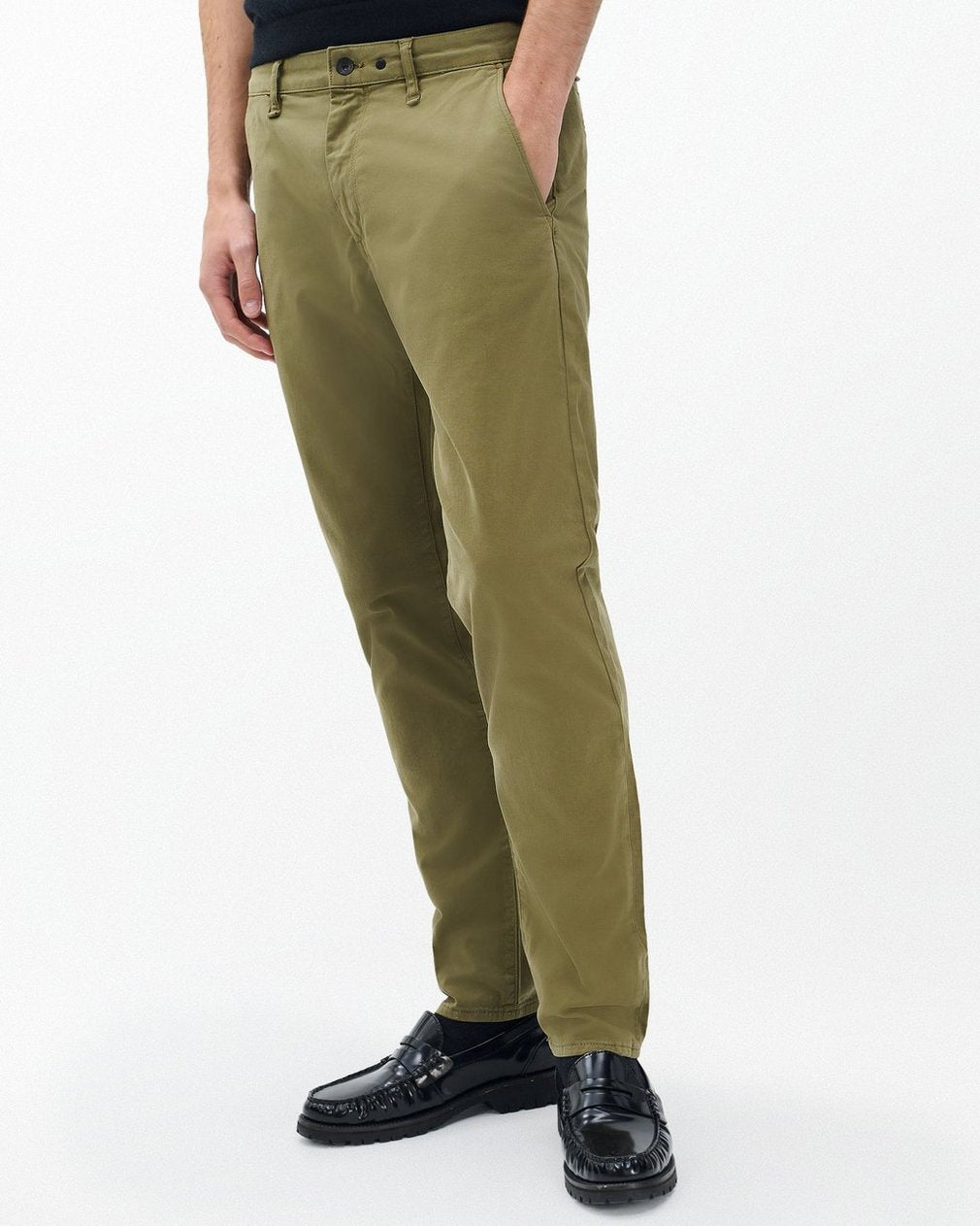 Fit 3 Athletic Chinos - Dark Army