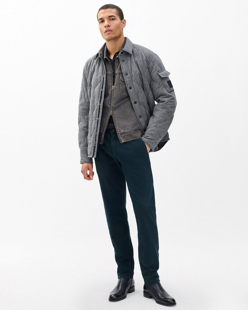 Fit 3 Athletic Chinos - Salute