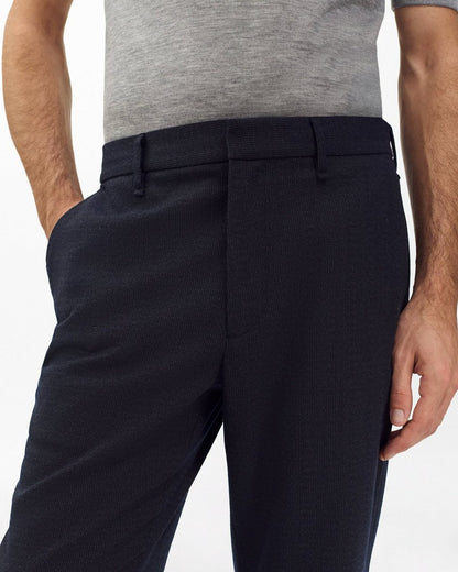 Evan Italian Wool Trousers - Navy