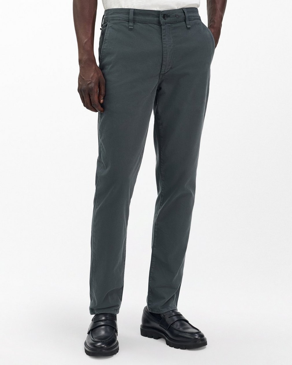 Fit 2 Slim Chinos - Pin Grey