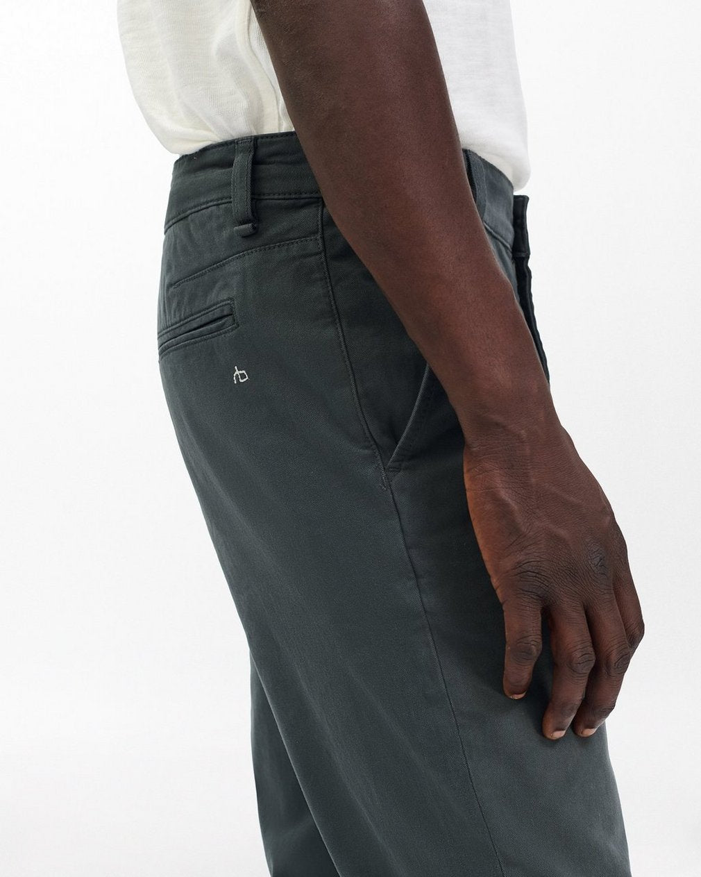 Fit 2 Slim Chinos - Pin Grey
