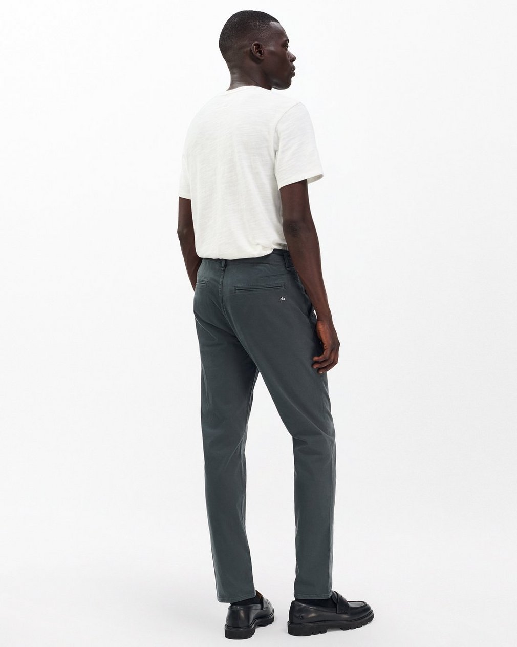 Fit 2 Slim Chinos - Pin Grey