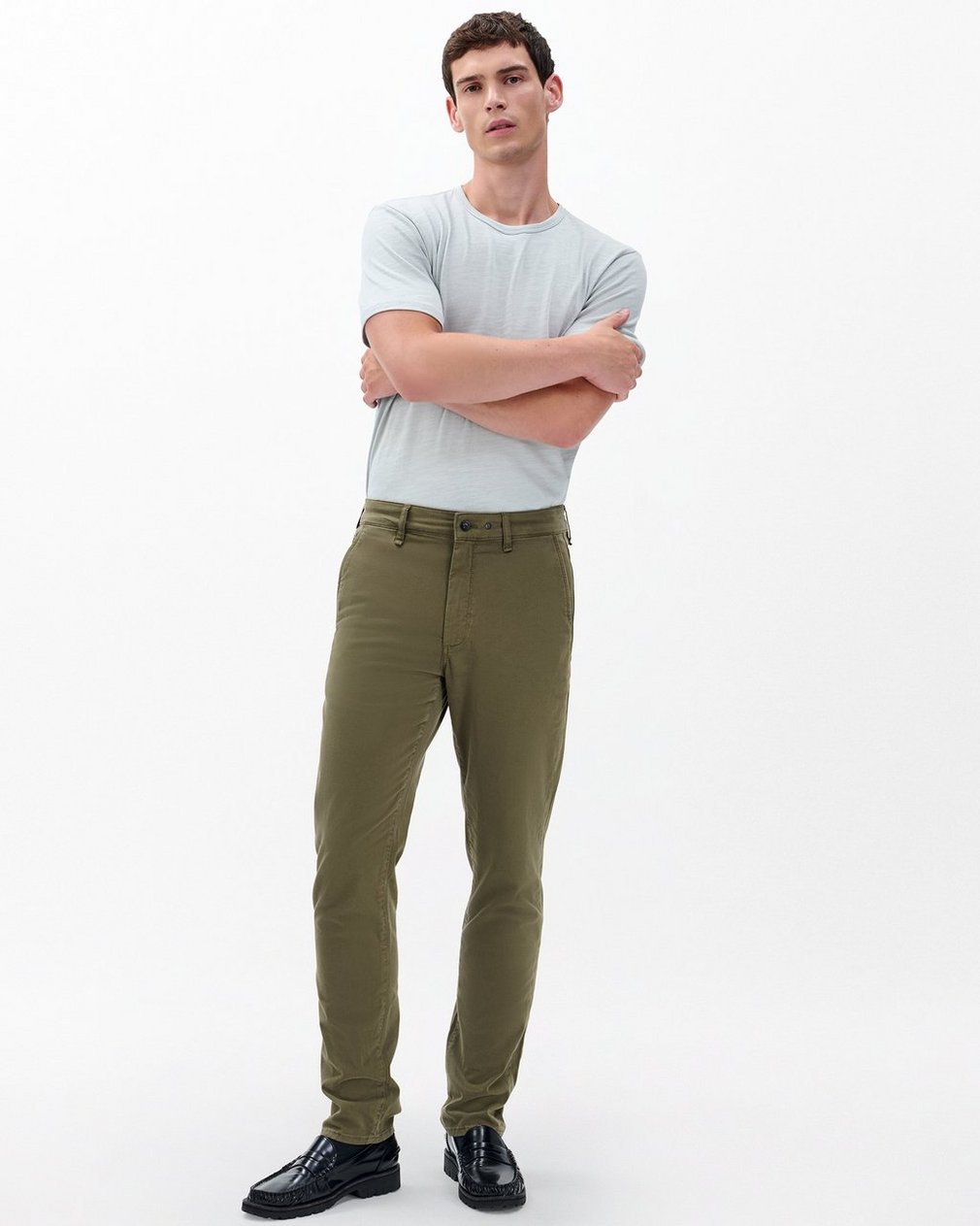 Fit 2 Slim Chinos - Dark Green