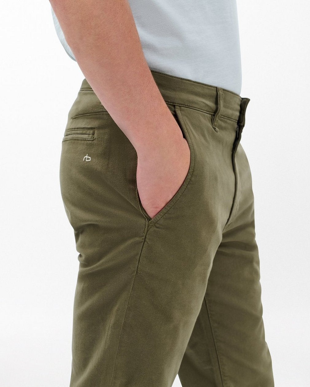 Fit 2 Slim Chinos - Dark Green