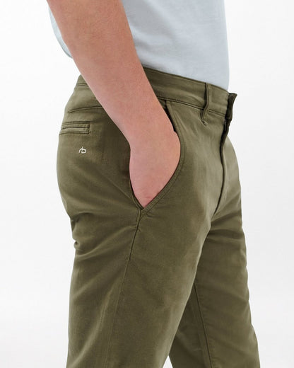 Fit 2 Slim Chinos - Dark Green