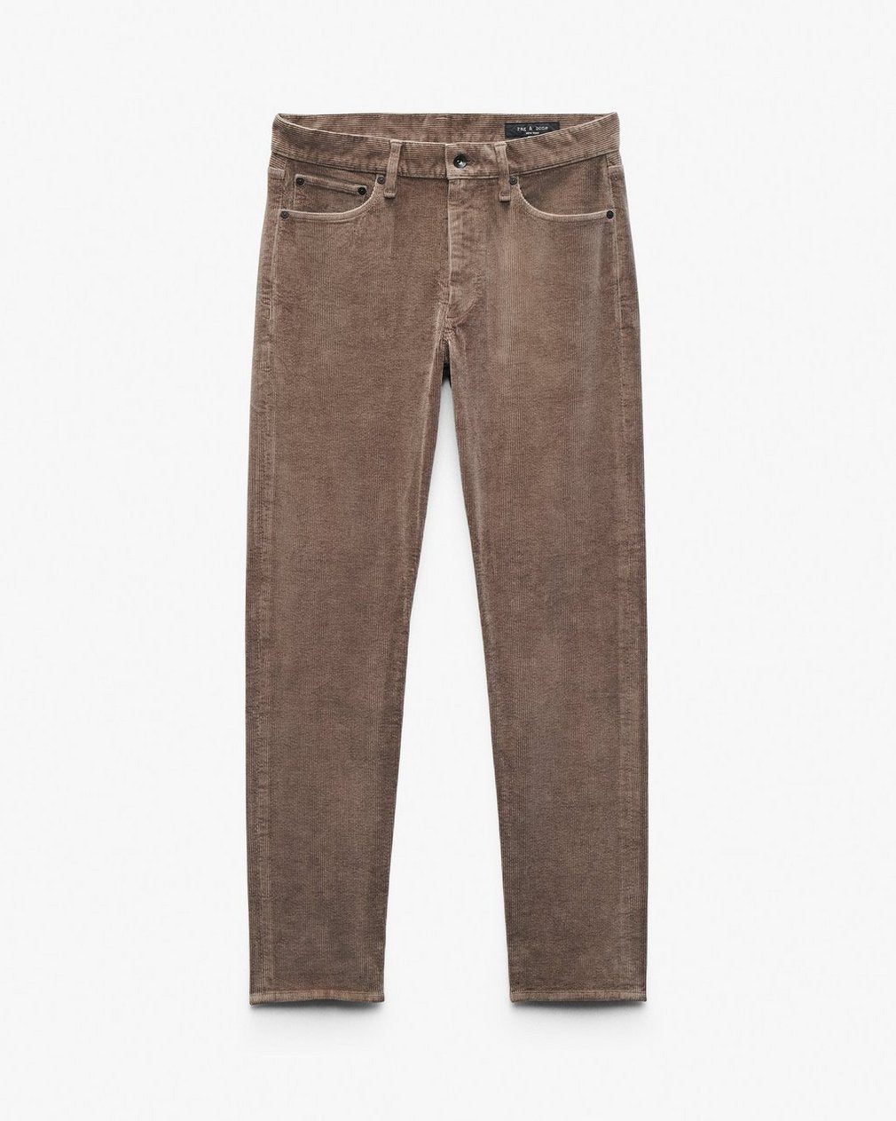 Fit 2 Slim Corduroy Pants - Brown