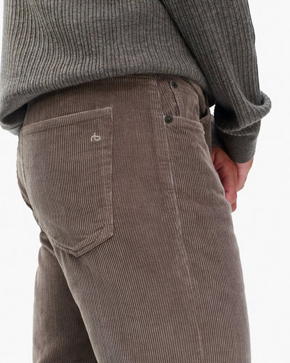 Fit 2 Slim Corduroy Pants - Brown
