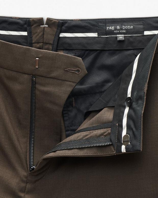 Evan Ripstop Trousers - Stonewall