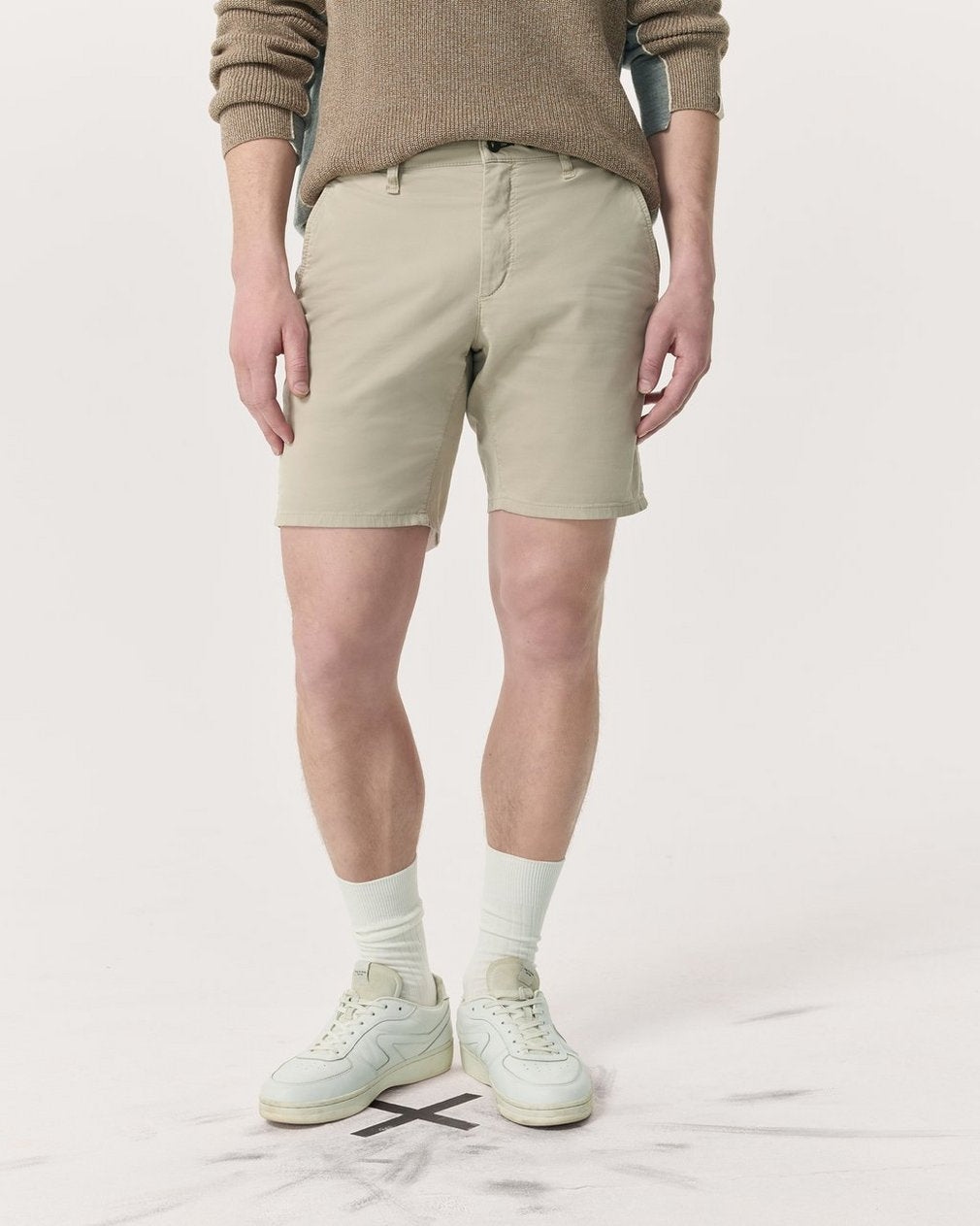 Standard Chino Shorts - Natural Gray