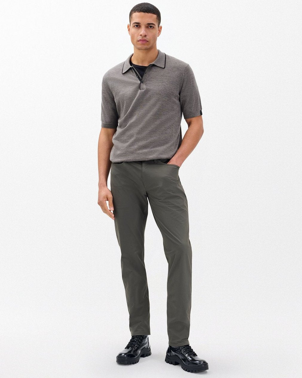 Fit 3 Nylon-Blend Pants - Dark Shadow