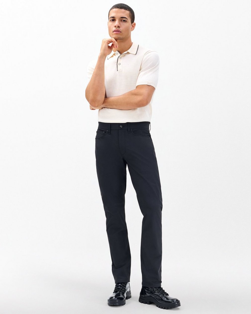 Fit 3 Nylon-Blend Pants - Black