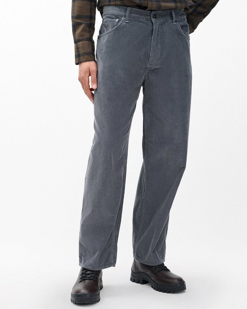 rbBAGGY Fit Corduroy Pants - Slate
