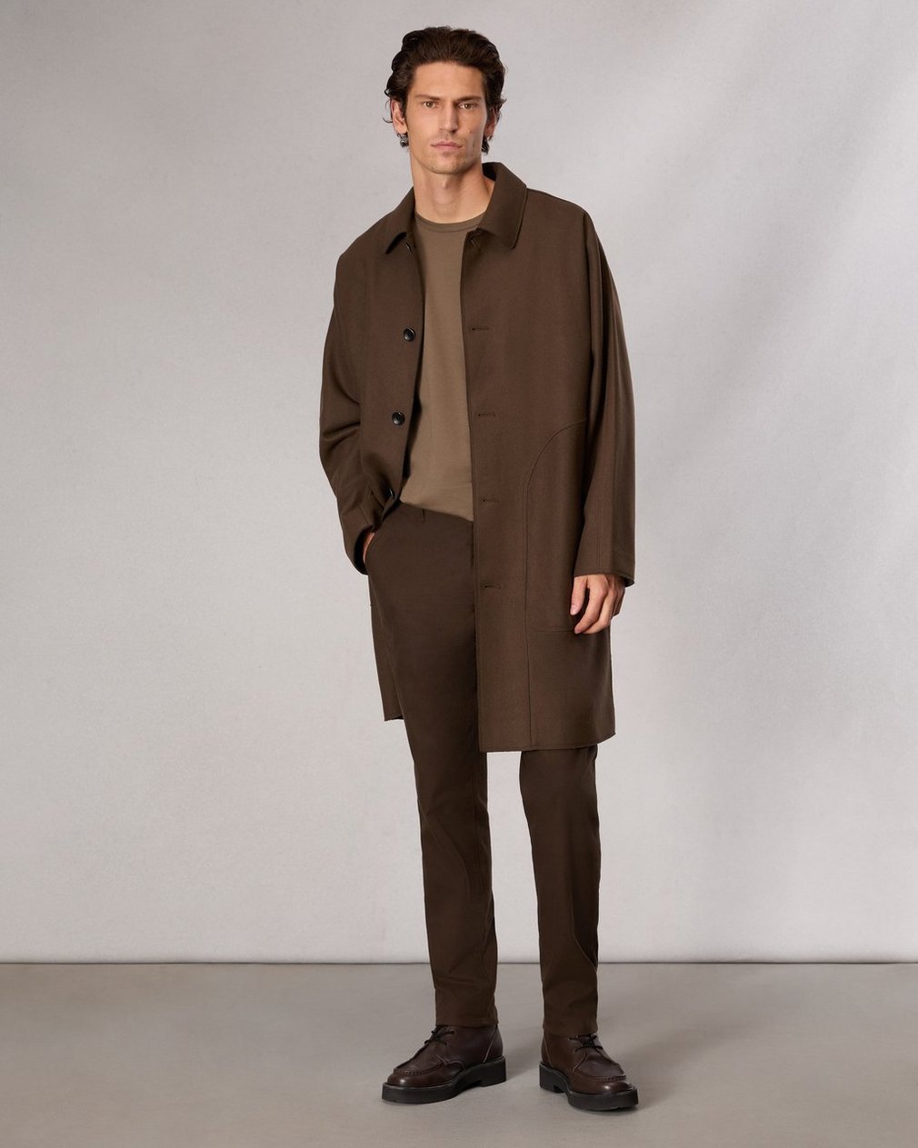 Standard Flannel Chino Pant - Army