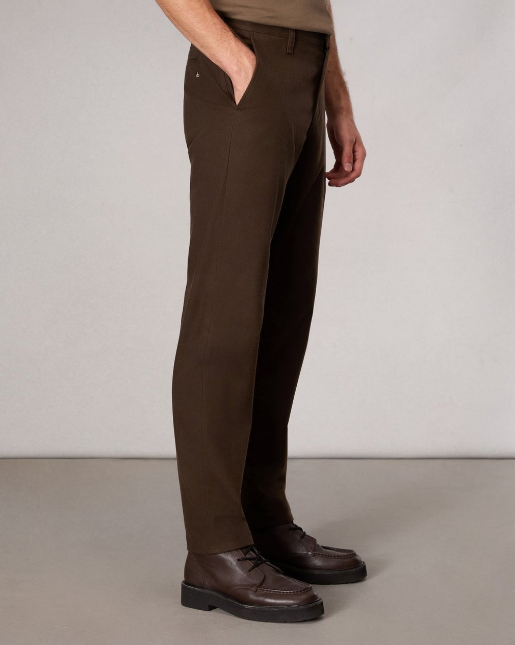 Standard Flannel Chino Pant - Army