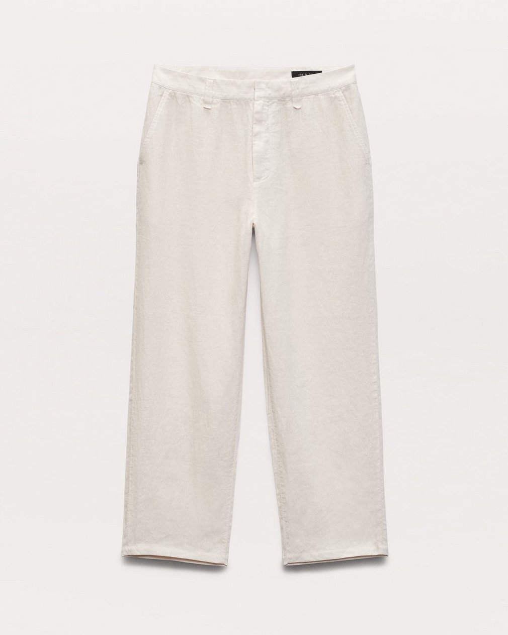Baggy Linen Trousers - Chime Grey