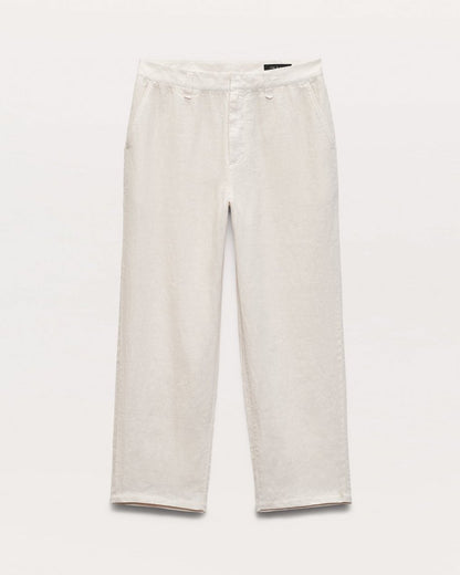 Baggy Linen Trousers - Chime Grey