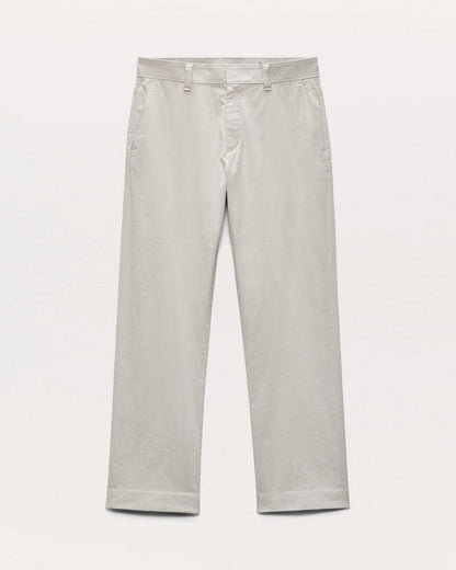 Haydon Straight Fit Striped Pants - Grey Stripe