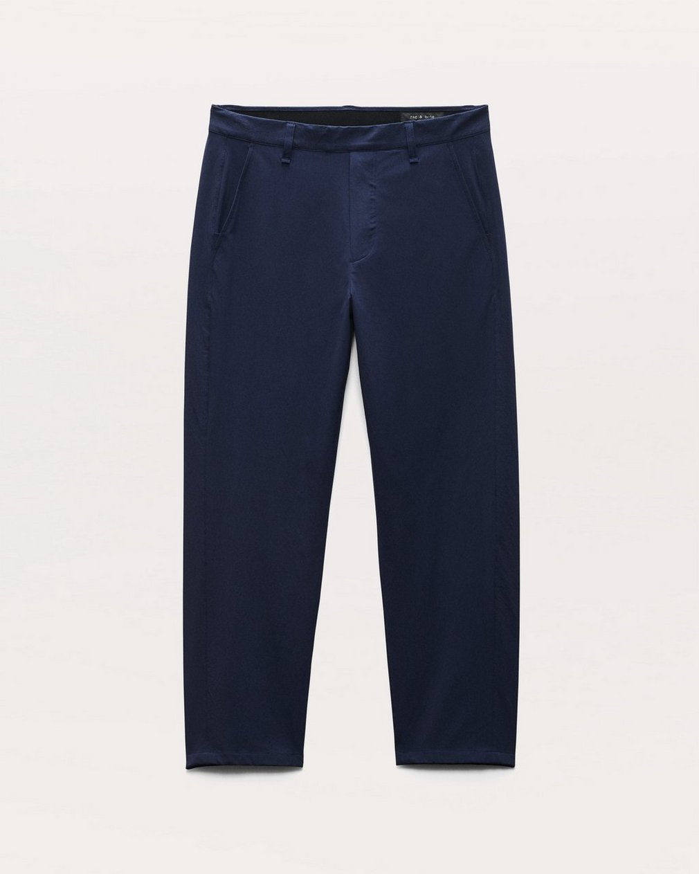 Tapered Nylon-Blend Trousers - Navy