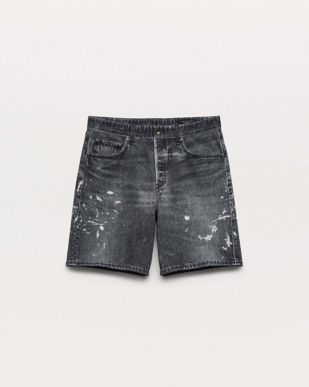 Miramar Fit 4 Shorts - Black Paint Splatter