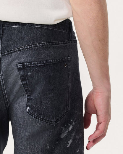 Miramar Fit 4 Shorts - Black Paint Splatter