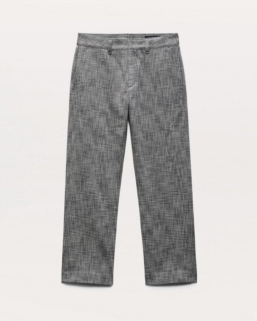 Haydon Straight Fit Italian Tweed Pants - Navy Multi