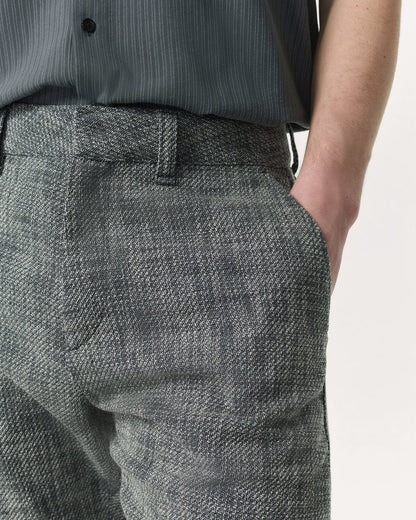 Haydon Straight Fit Italian Tweed Pants - Navy Multi