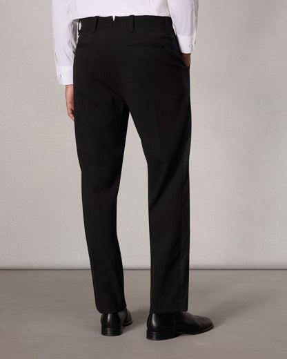 Bradford Tuxedo Pant - Black Pinstripe