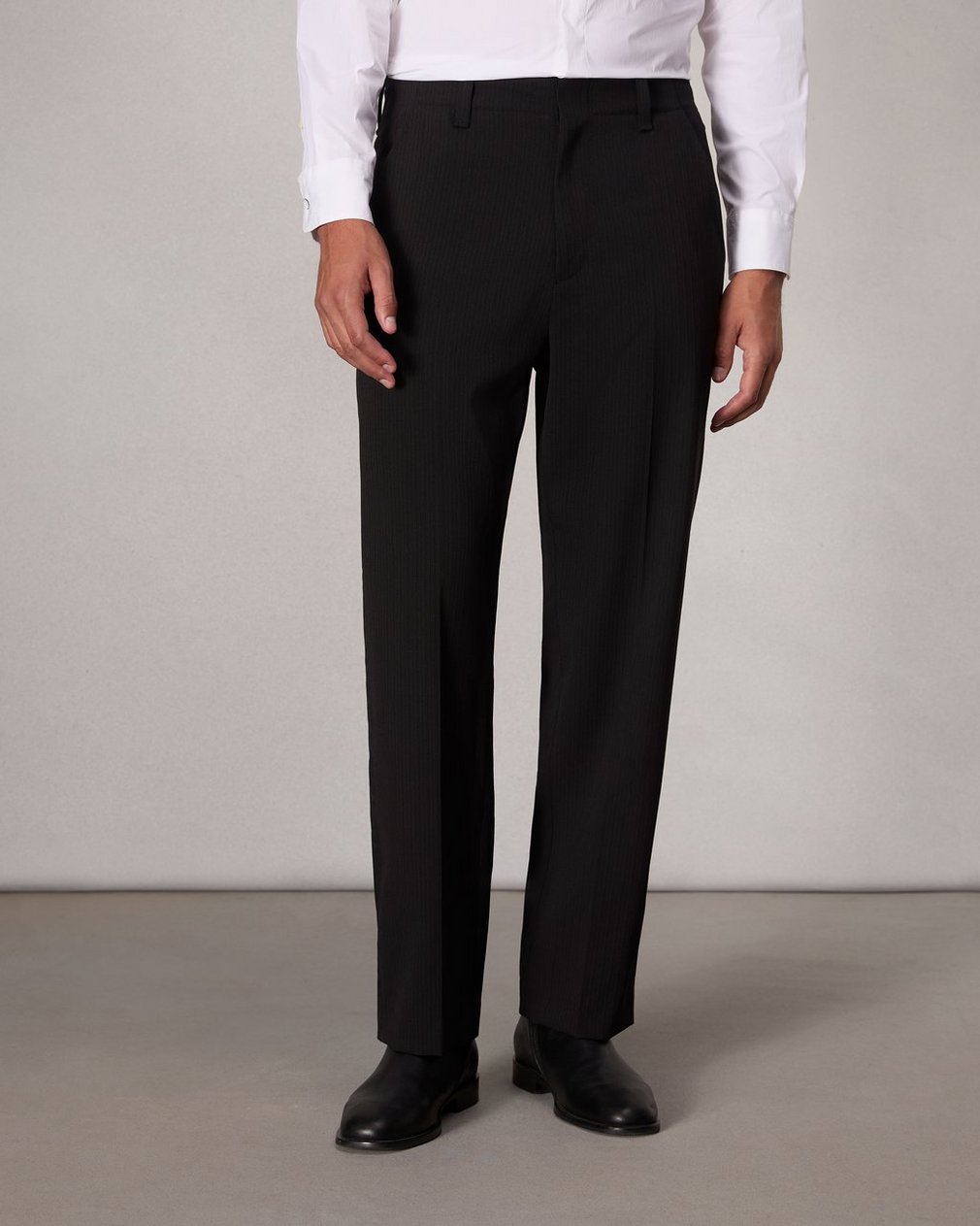 Bradford Tuxedo Pant - Black Pinstripe