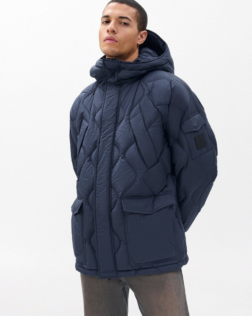 Dane Quilted Down Jacket - Salute