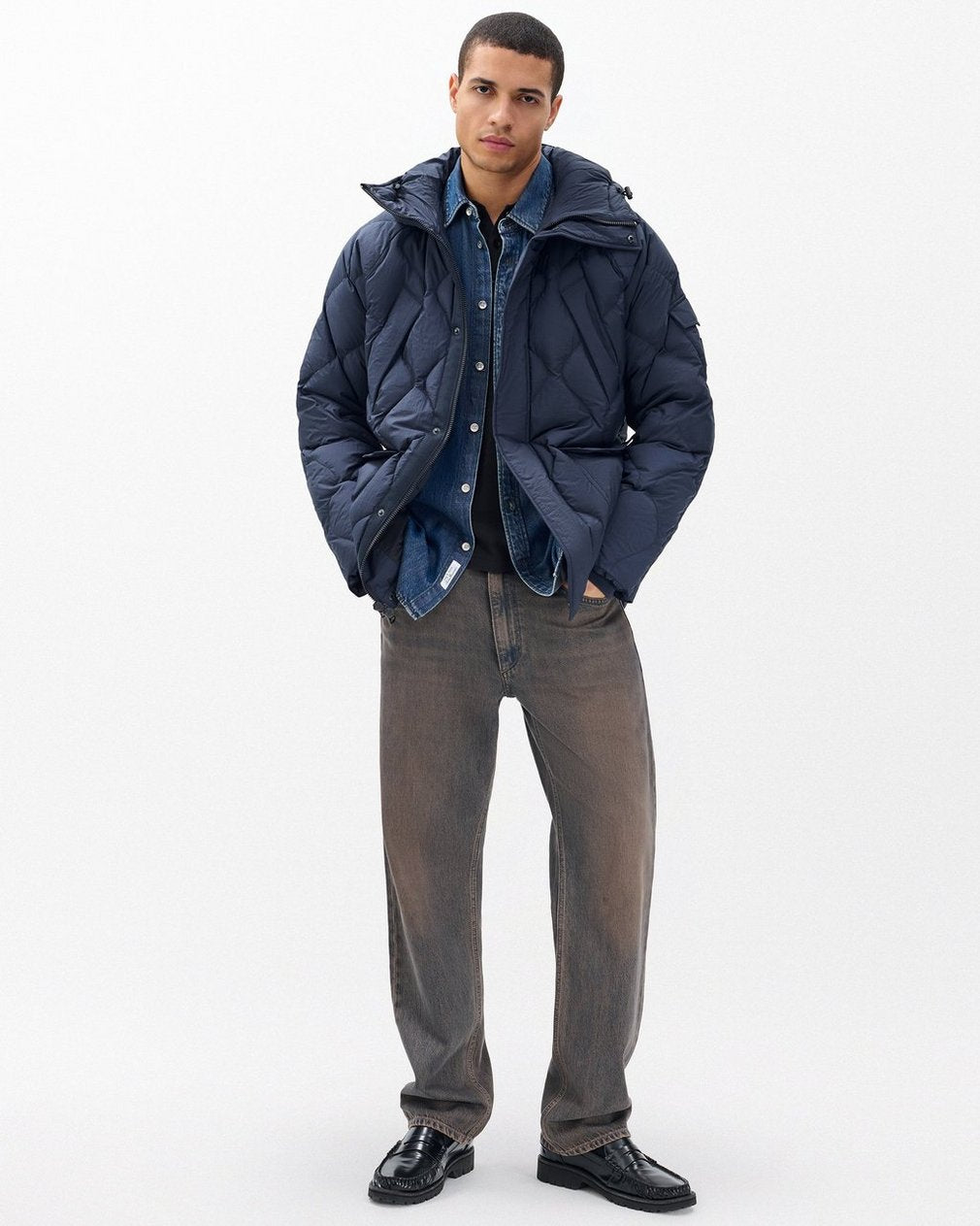 Dane Quilted Down Jacket - Salute