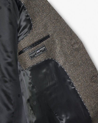 Heritage Plaid Wool Coat - Brown