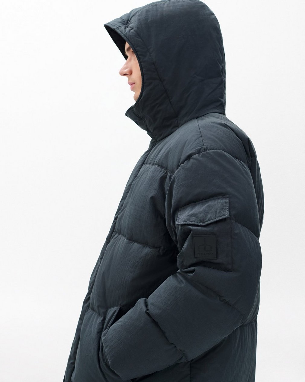 Victor Down Coat - Black