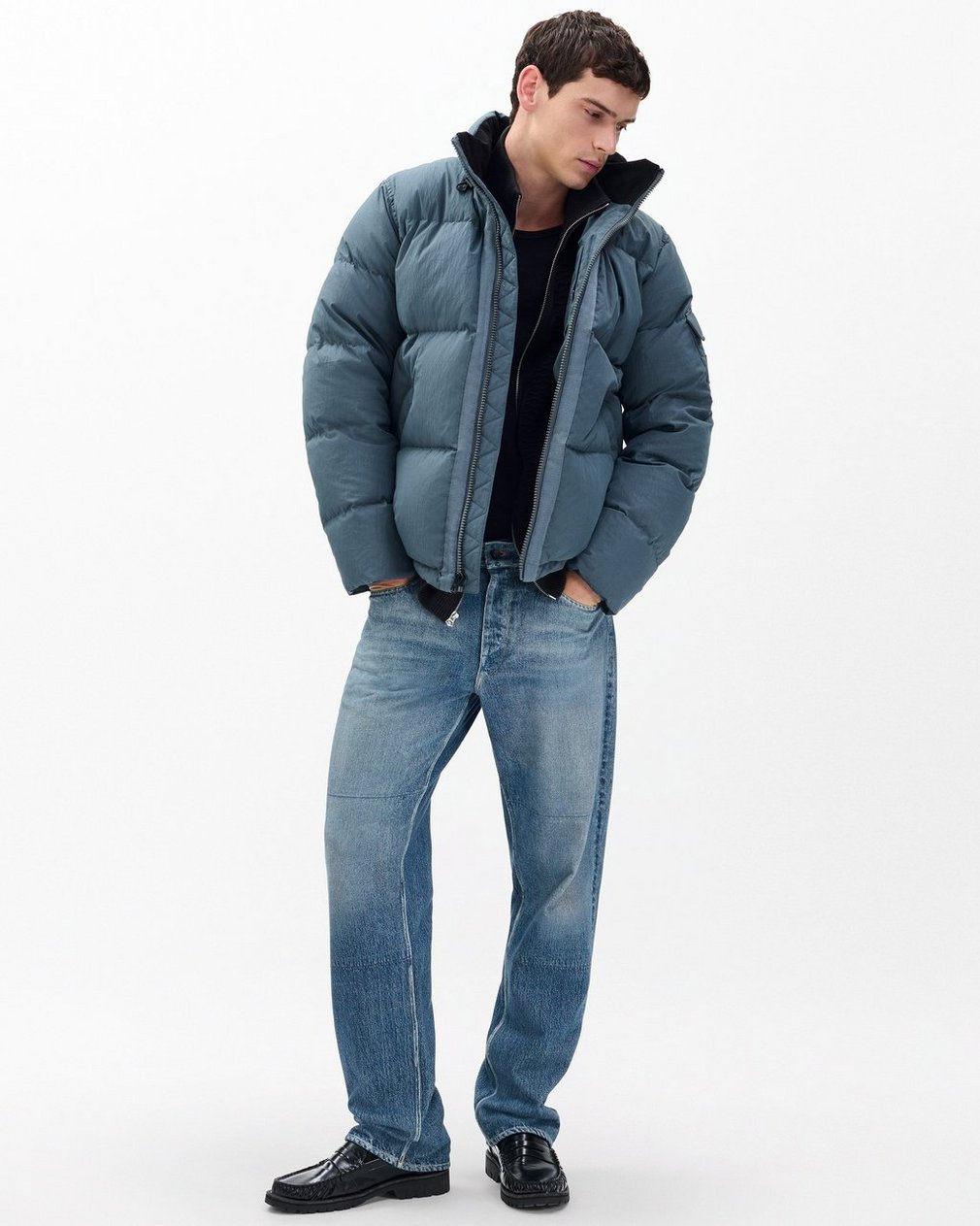 Daniel Down Jacket - Slate