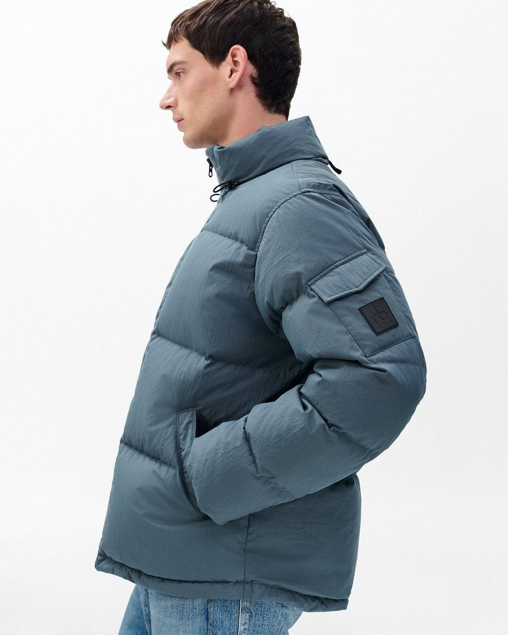 Daniel Down Jacket - Slate
