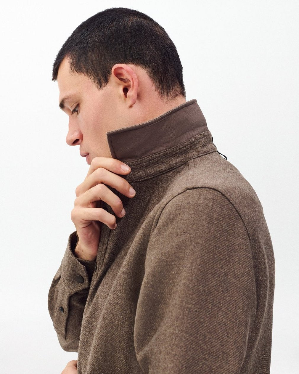 Chelsea Shirt Jacket - Brown
