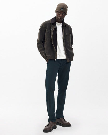 Brooks Infuse Denim Overshirt - Brown Black