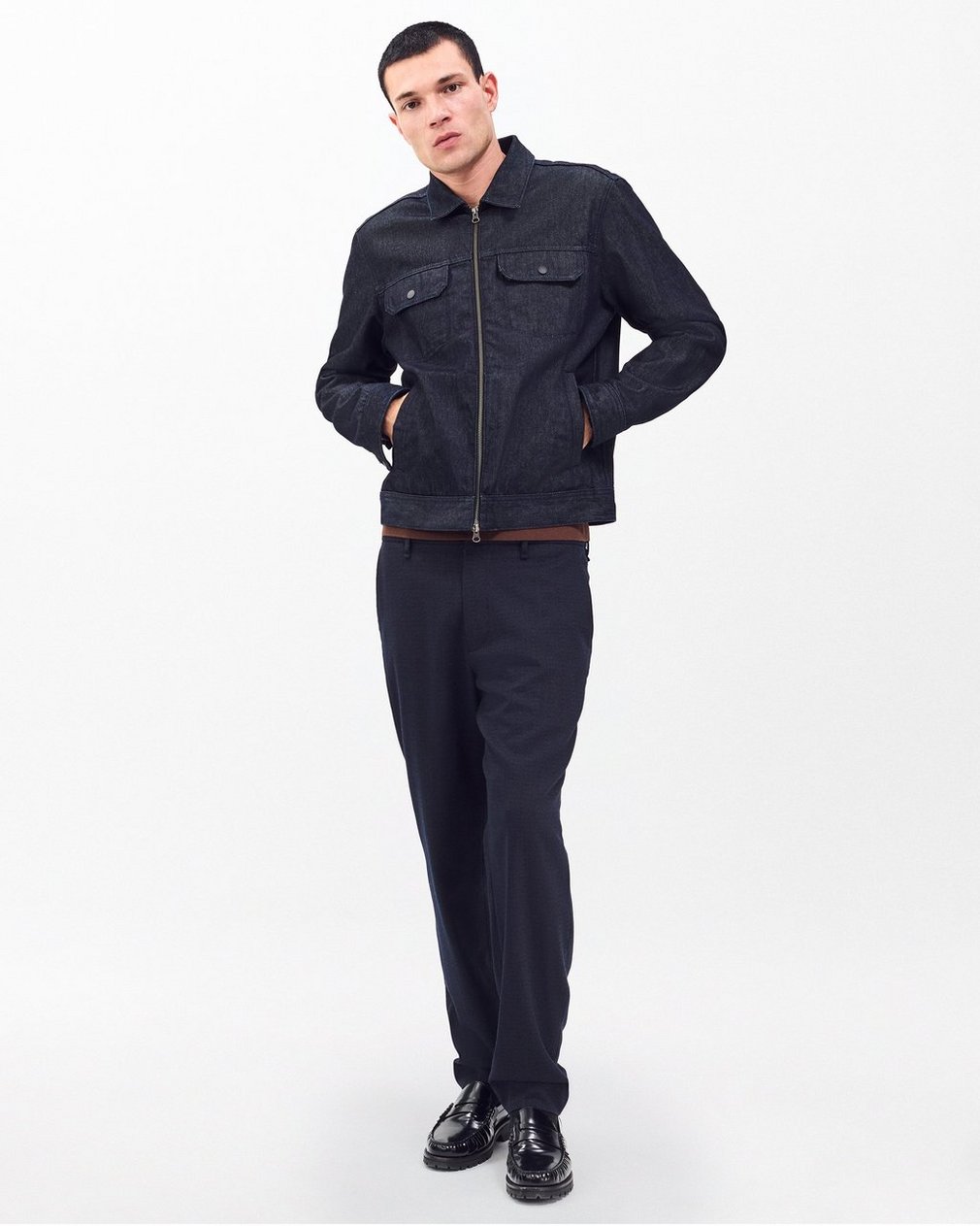 Beau Denim Trucker Jacket - Resin Rinse
