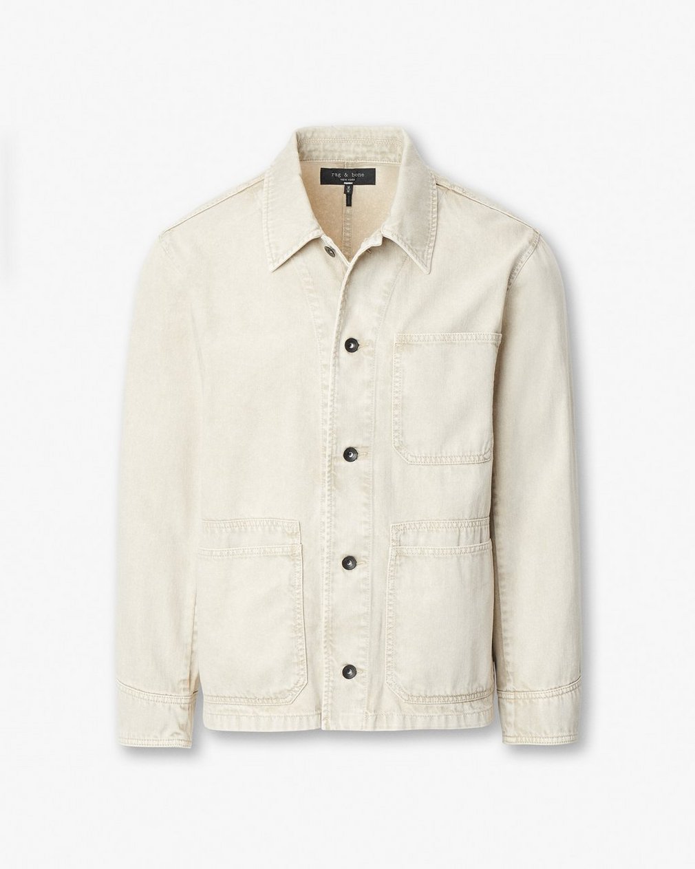 Tribeca Denim Chore Jacket - Stone Beige