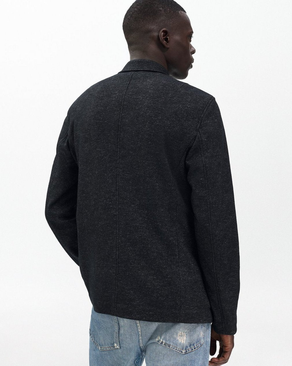 Prospect Knit Blazer - Dark Grey