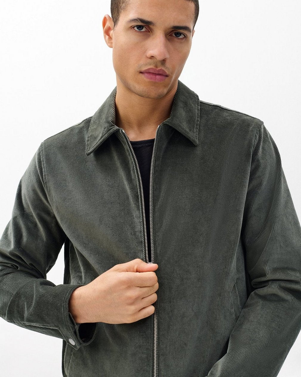 Melrose Corduroy Jacket - Dark Shadow